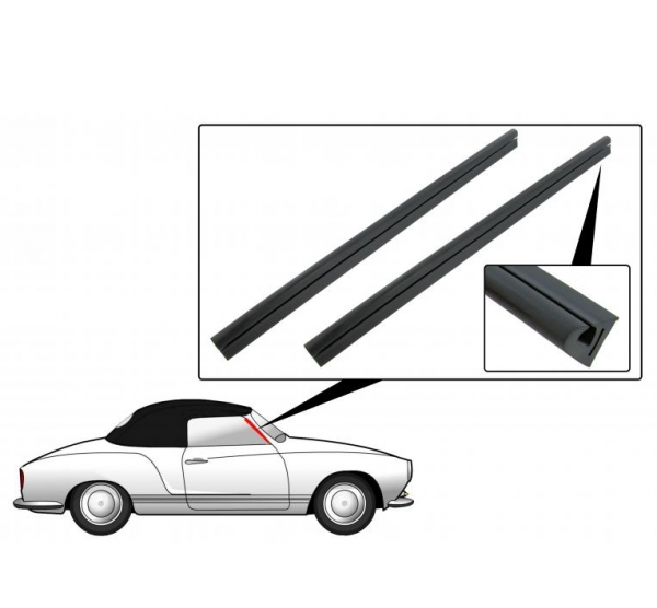 Karmann-ghia-cabrioletTürdichtung-143845212B-a-säule